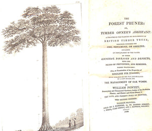 "Pontey's Forest Pruner; Or, Timber Owner's Assistant" 1808 PONTEY, William