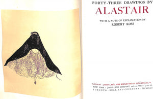 "Forty-Three Drawings By ALASTAIR" 1914
