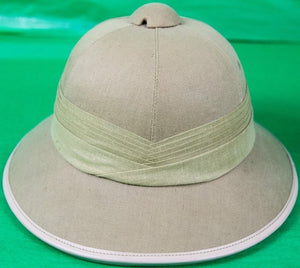 "Abercrombie & Fitch Made In England Pith Helmet" Sz: Medium (Deadstock) (SOLD)