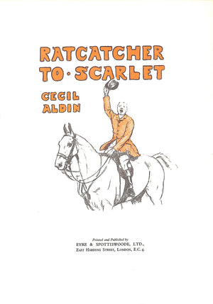 "Ratcatcher To-Scarlet" ALDIN, Cecil