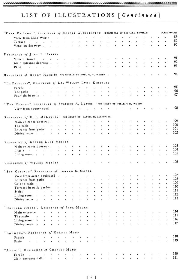 "Florida Architecture Of Addison Mizner" CURL, Donald 1992