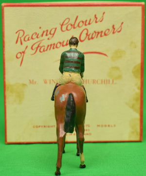 Britains Racing Colours of Famous Owners: Mr. Winston Churchill