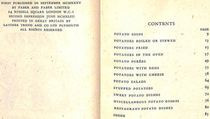 "Good Potato Dishes" 1943 HEATH, Ambrose (SOLD)