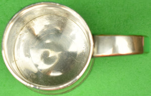Silver 1904 Engraved Polo Mug