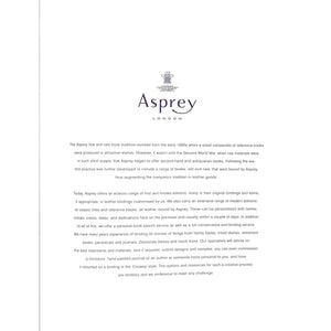 Asprey: Fine & Rare Books