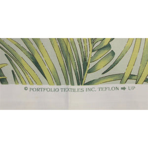 Vintage Portfolio Fabric w/ Palm Leaf Pattern