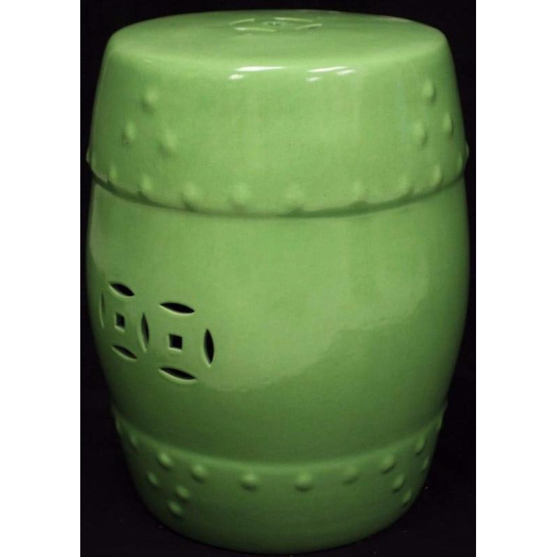 Chinese Green Ceramic Stand