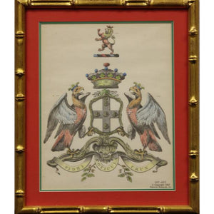 "Duke Of Buckingham Heraldic Coat-of-Arms" 1967