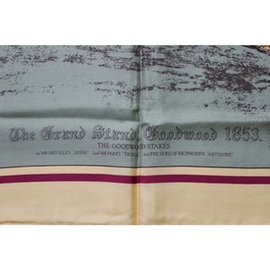 Liberty of London The Grand Stand Goodwood Stakes 1853 Silk Scarf