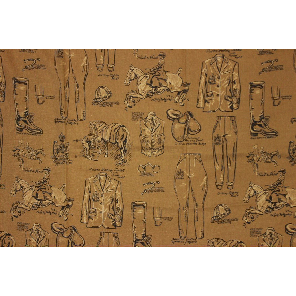 Polo Ralph Lauren 'Equestrian' Print Fabric