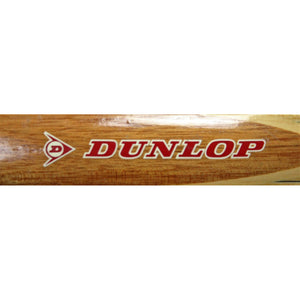 Vintage Dunlop Wooden Tennis Racket & Custom Needlepoint Cover