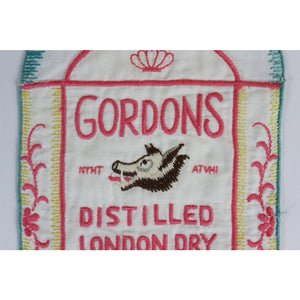 Gordons Distilled London Dry Gin Linen Cocktail Napkin