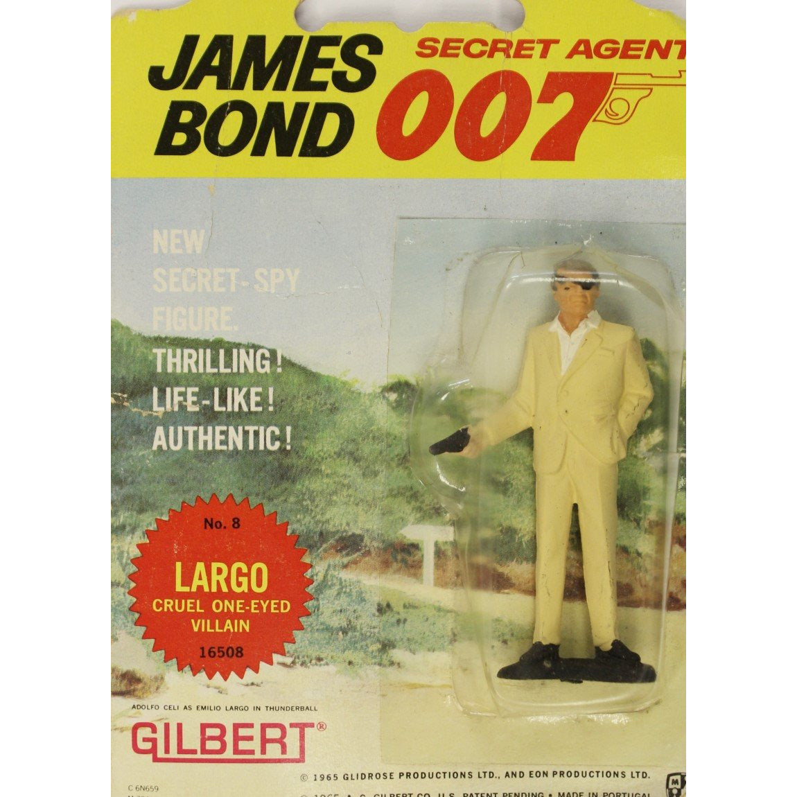 James Bond No. 8 Largo: Cruel One-Eyed Villian