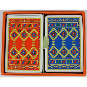 Hermes Boxed Twin Deck of Bridge Cards