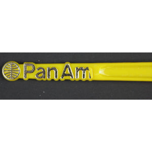 PanAm Yellow Swizzle Stick