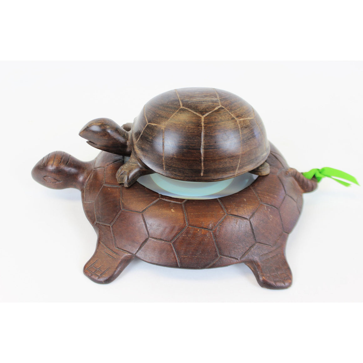 Nesting 2 Turtles w/ Inset Magnifying Glass
