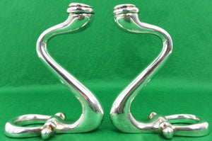 Pair of Gucci Equestrian Candlestick Holders