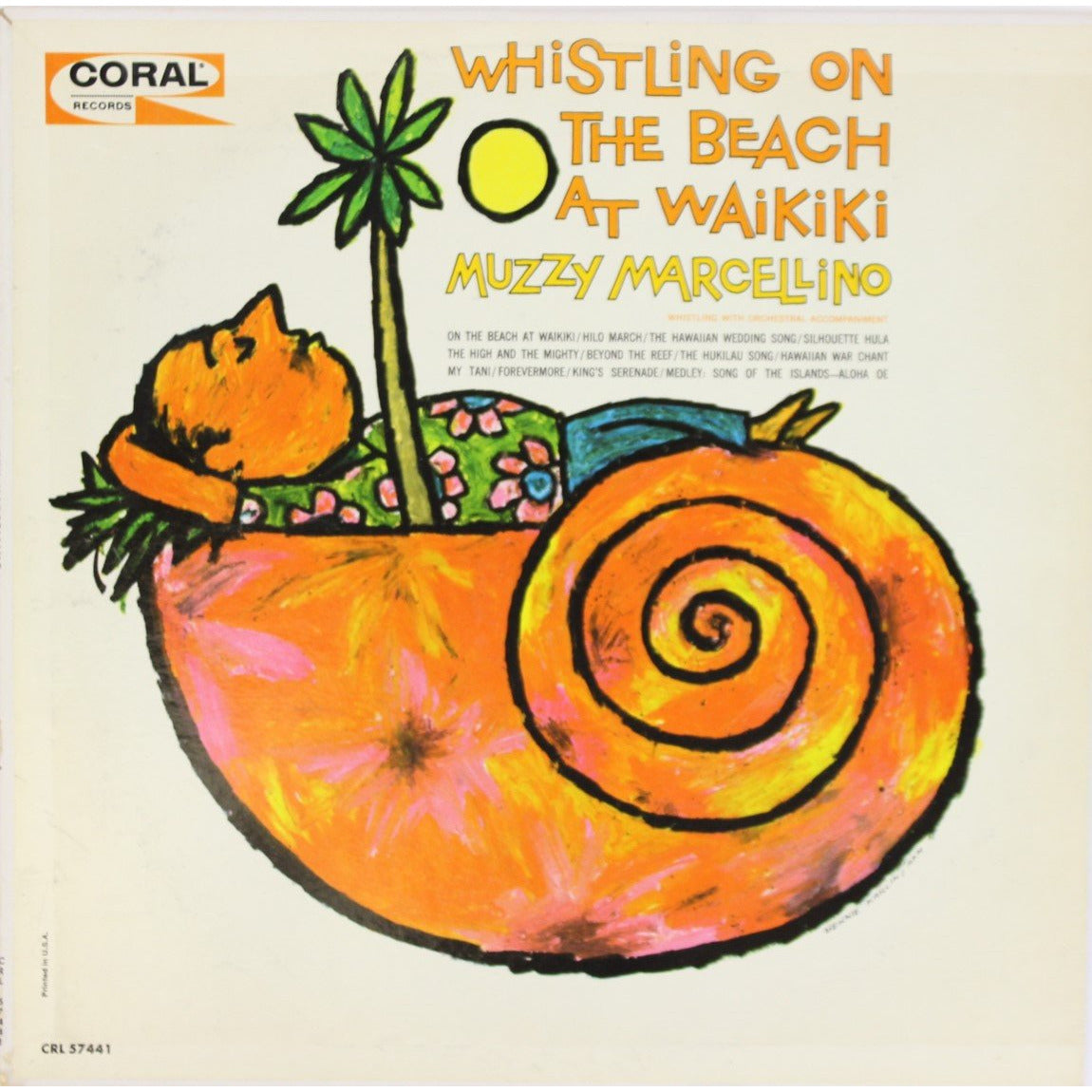 Whistling on The Beach at Waikiki LP