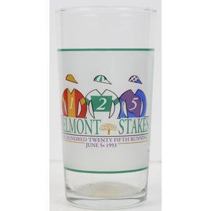 1993 Colonial Affair Belmont Stakes Highball Glass