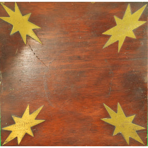 Marquetry Star 'Inlay' Stand