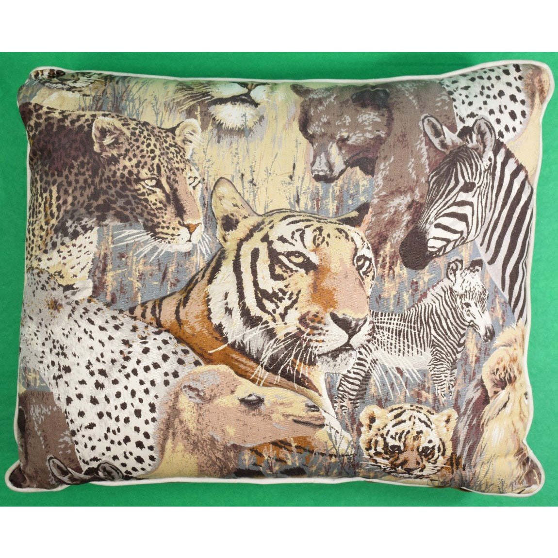 Safari Big Game Pillow