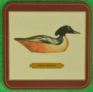"Set x 6 Duck Decoy Coasters" (New in Box!) (SOLD)