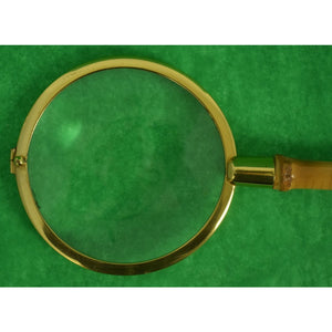 Vintage Bamboo Magnifying Glass