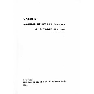 Vogue's Book Of Smart Service
