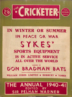 The Cricketer The Annual 1940-41
