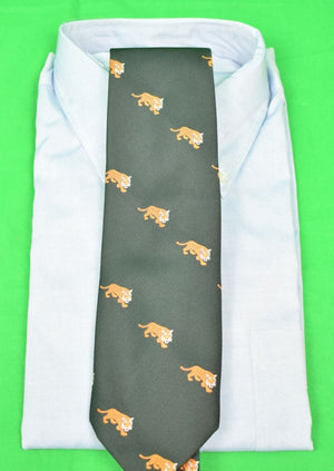 "Chipp Black w/ Orange 'Princeton Tigers' Terelene Tie" (SOLD)