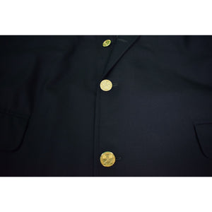 Brooks Brothers 2001 Custom Tailored Navy Blazer w/ Racquet & Tennis Club Buttons Sz: 44R (SOLD)