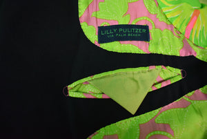 "Lilly Pulitzer Hopsack Navy Wool Blazer" Sz 46L (SOLD)