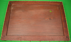 "Abercrombie & Fitch Bar Tray w/ X'd Wooden Legs"