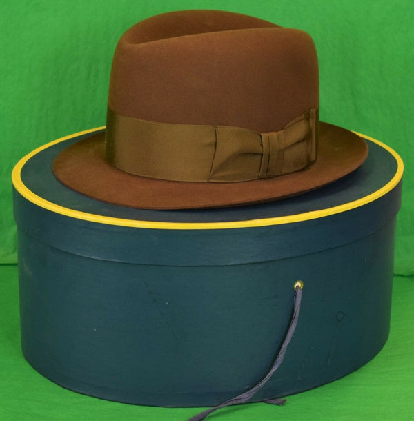 Lock & Co x Brooks Brothers Fedora Felt Hat display picture 1