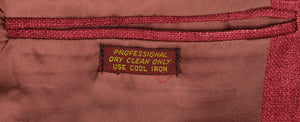 "Chipp Raspberry Shantung Silk c1984 Blazer" Sz: 42Reg