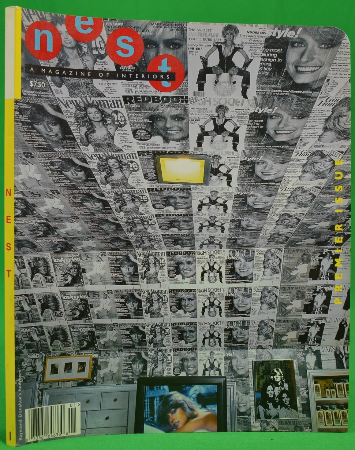 "Nest A Magazine Of Interiors 1997 Premier Issue #1" HOLTZMAN, Joseph (SOLD)