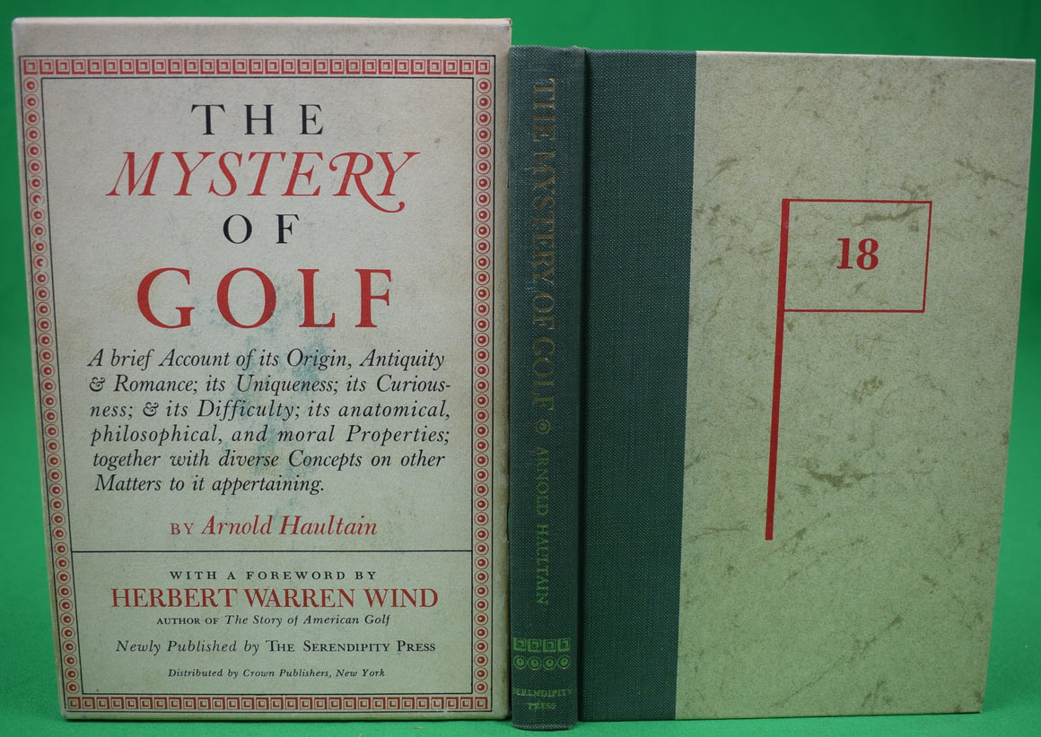 "The Mystery Of Golf" 1965 HAULTAIN, Arnold (SOLD)