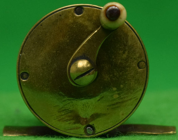 brass fishing reel Vintage English World's Largest Flying Fish Elevate your saltwater fishing Dobyns Rods Model:BST300LP / Right Hand Retrieve / Low Speed Gears