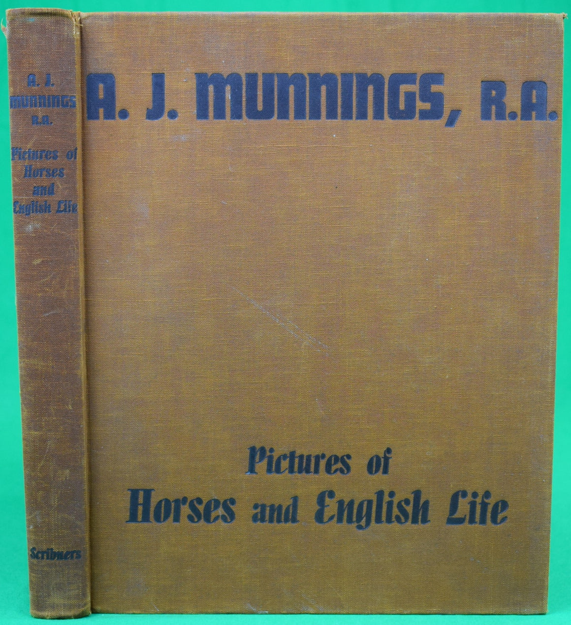 "Pictures Of Horses And English Life" 1939 MUNNINGS, A.J., R.A.