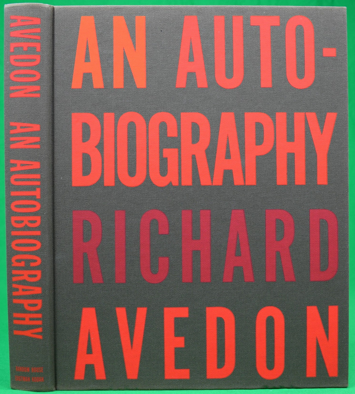 "An Autobiography" 1993 AVEDON, Richard (INSCRIBED)