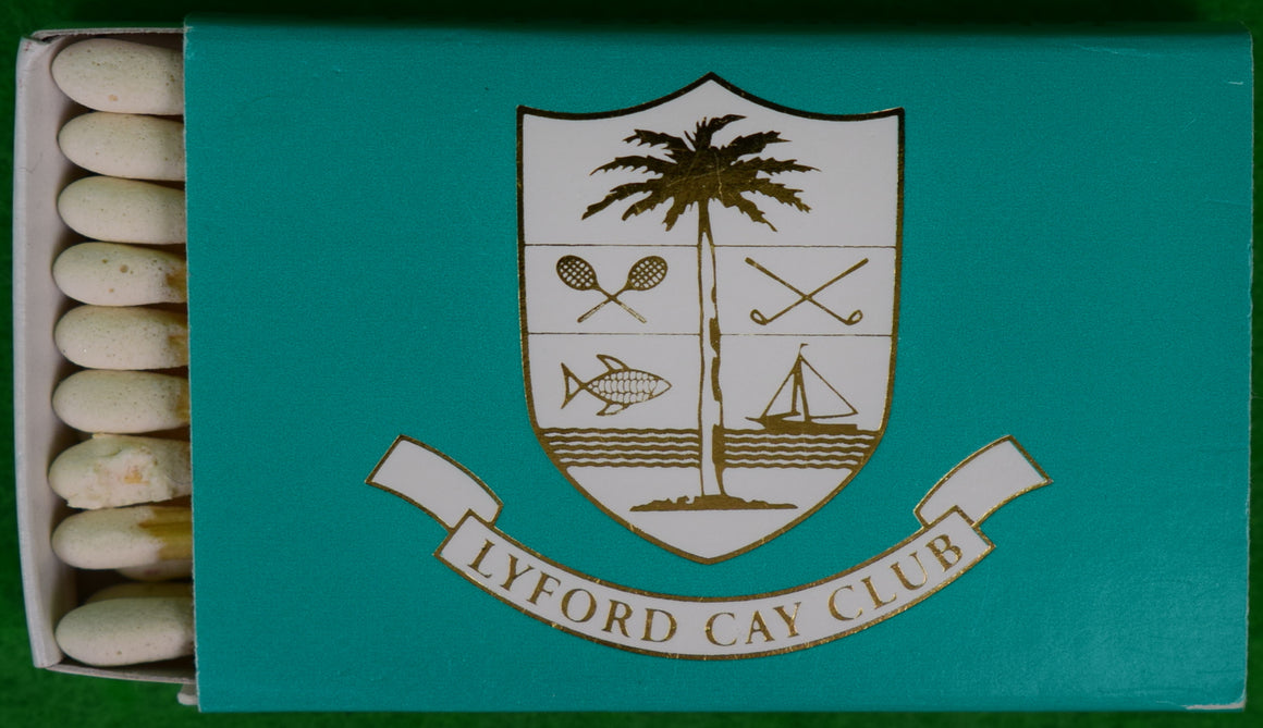 "Lyford Cay Club Matchbook"