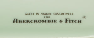 Abercrombie & Fitch Limoges Porcelain Fox-Hunt Ashtray