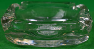 "Lyford Cay Club Glass Ashtray" (SOLD)