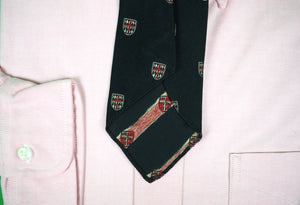 "Brooks Brothers x St. George's School Black Silk School Tie" (SOLD)