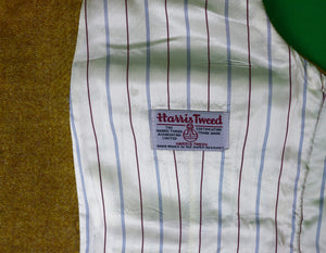 "Paul Stuart Harris Tweed Heather Gold Vest Made In Ireland" Sz 38