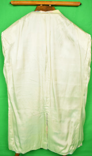 Patch Madras Plaid Jacket Sz: 42L