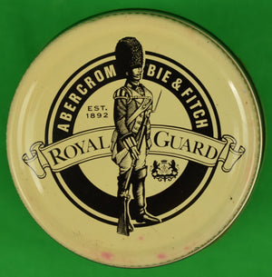 "Abercrombie & Fitch Royal Guard Cavalry Cordovan Shoe Cream Jar"