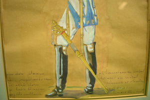 Manual de Bardin Reglement de 1812 Officier du Carobinelle du 2d Regiment
