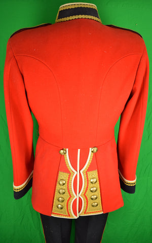 "Irish Guards "Major" Officer's 'Full-Parade' 2pc Tunic/ Uniform on Mannequin Stand"