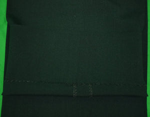 Chipp Hunter Green Worsted GT Trousers Sz 34"W